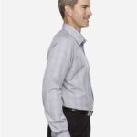 Men's Crown Collection® Glen Plaid Woven Dress Shirt