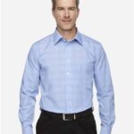 Men's Crown Collection® Glen Plaid Woven Dress Shirt