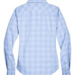 Women's Crown Collection® Glen Plaid Woven Dress Shirt