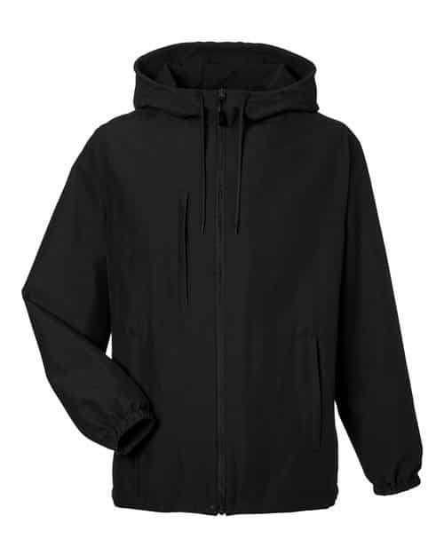 Unisex Flex Twill Hooded Jacket