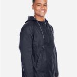 Unisex Packable Hooded Nylon Jacket