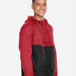 Unisex Packable Hooded Nylon Jacket