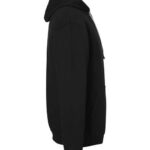 Unisex Midweight Varsity Contrast Hooded Sweatshirt