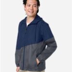 Unisex Techno Lite Colorblock Windbreaker