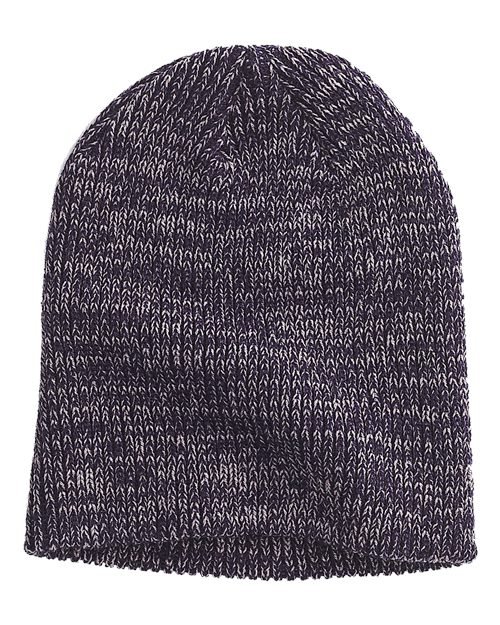 Ribbed Marled Beanie