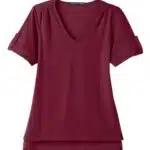Women's CrownLux Performance® Plaited Rolled Sleeve Shirt
