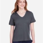 Women's CrownLux Performance® Plaited Rolled Sleeve Shirt