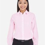 Women's Crown Collection® Striped Woven Dress Shirt