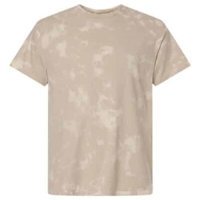 Unisex Bleach Out Dyed T-Shirt