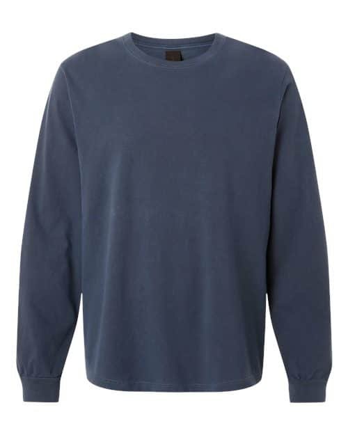 Unisex Heavyweight Garment-Dyed Long Sleeve Tee