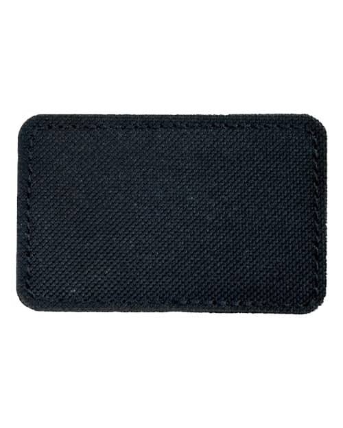 Medium Blank Black Patch - Qty 10