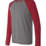 Men's Long Sleeve Jersey Baseball Tee