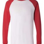 Men's Long Sleeve Jersey Baseball Tee