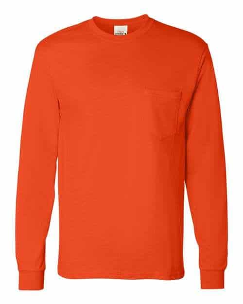 Men's Authentic Long Sleeve Pocket T-Shirt