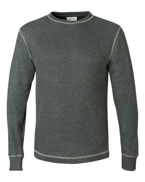 Men's Vintage Thermal Long Sleeve T-Shirt