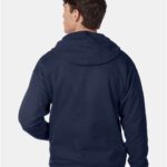Unisex EcoSmart® Full-Zip Hooded Sweatshirt