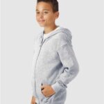 Youth Heavy Blend™ Full-Zip Hooded Sweatshirt