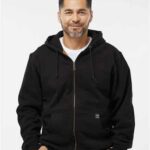 Men's Tall Crossfire Heavyweight Power Fleece Hooded Jacket with Thermal Lining