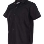 Poplin Cook Shirt with Gripper Closures