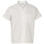 Poplin Cook Shirt with Gripper Closures