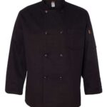 Black Traditional Chef Coat