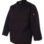 Black Traditional Chef Coat
