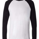 Men's Long Sleeve Jersey Baseball Tee