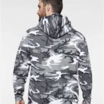 Unisex Camo Fleece Hoodie Sweatshirt