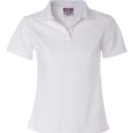 Women's USA-Made V-Neck Polo