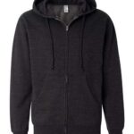 Unisex Midweight Full-Zip Hooded Sweatshirt