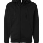 Unisex Poly-Tech Full-Zip Hooded Sweatshirt