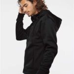 Unisex Poly-Tech Full-Zip Hooded Sweatshirt