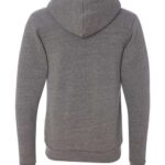 Unisex Triblend Sponge Fleece Full-Zip Hoodie Sweatshirt