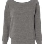 Women’s Sponge Fleece Wide Neck Sweatshirt