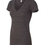 Women’s Triblend Deep V-Neck Tee