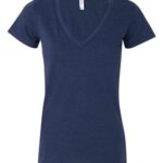 Women’s Triblend Deep V-Neck Tee