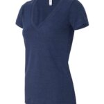 Women’s Triblend Deep V-Neck Tee