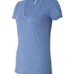 Women’s Triblend Deep V-Neck Tee