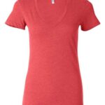 Women’s Triblend Deep V-Neck Tee