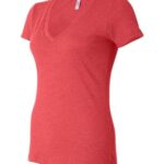 Women’s Triblend Deep V-Neck Tee