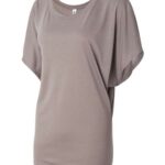 Women’s Flowy Draped Dolman Tee