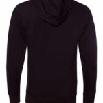 Unisex Jersey Sport Lace Hooded Pullover