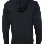 Unisex Jersey Sport Lace Hooded Pullover