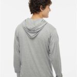 Unisex Jersey Sport Lace Hooded Pullover