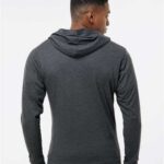 Unisex Jersey Sport Lace Hooded Pullover
