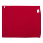 Velour Hemmed Towel with Grommet & Hook