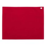 Velour Hemmed Towel with Grommet & Hook