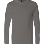 Unisex Jersey Hooded Long Sleeve Tee