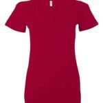 Women’s Jersey Deep V-Neck Tee