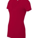 Women’s Jersey Deep V-Neck Tee